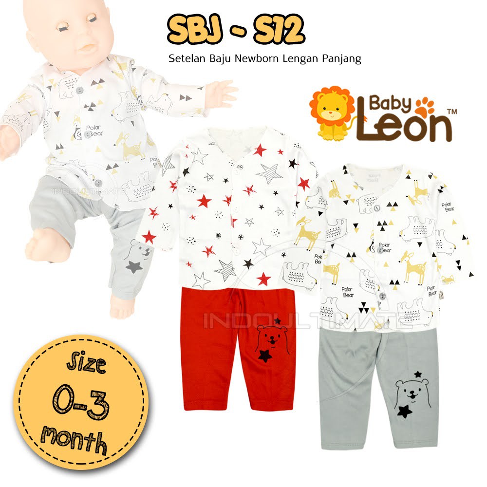 1 Pc [COD] Baju Bayi Baru Lahir Laki Laki Perempuan Lengan Panjang Motif 0-3 Bln SBJ-S12 Setelan Pakaian Atasan Baju Bayi Tidur Murah Lucu New Born