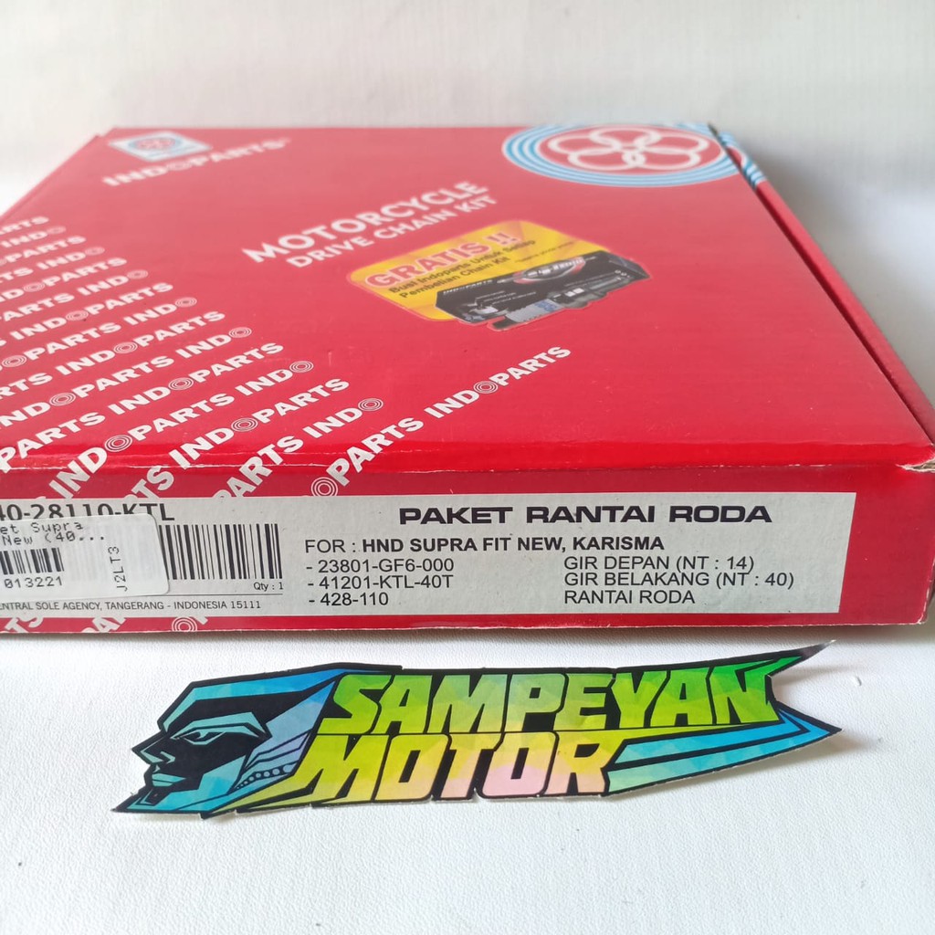 Gir Gear Ger Set Honda Supra X 125 Karisma Supra Fit New Indopart