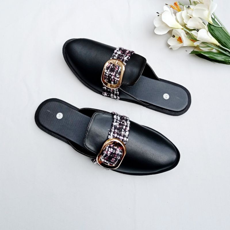 CERYL FLATSHOES HITAM