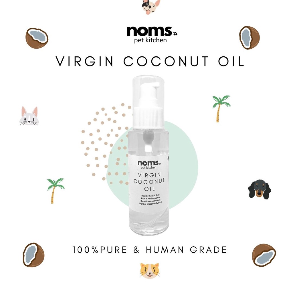 Noms Pure VCO Virgin Coconut Oil untuk Anjing & Kucing