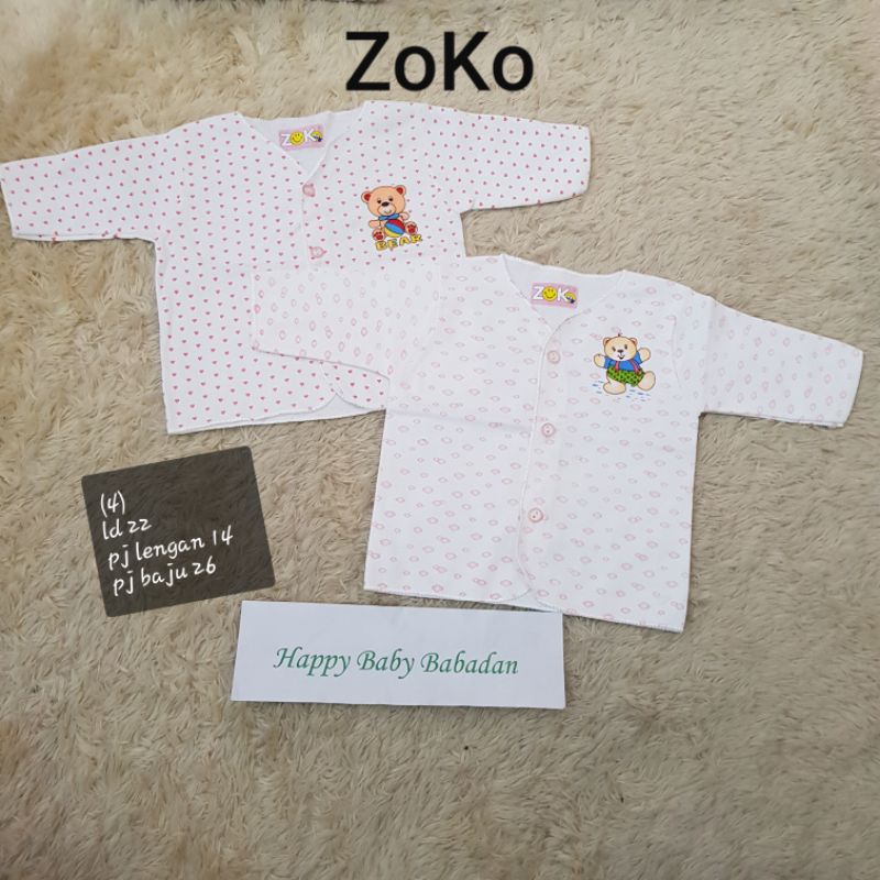 Zoko Baju Panjang Newborn Bear