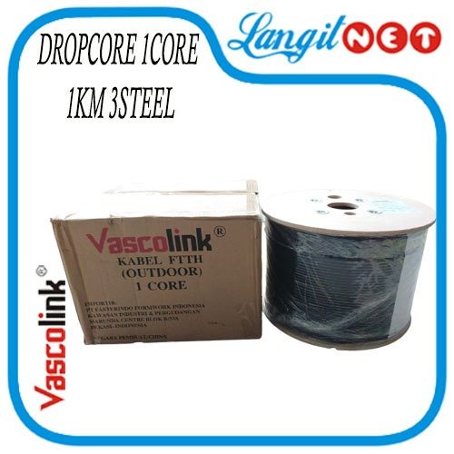 VASCOLINK DROPCORE 1CORE 1KM 3STEEL VL116-FTTH01BSWT