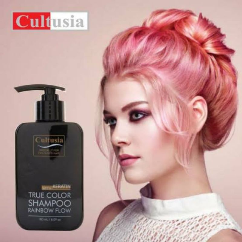 Shampo khusus untuk rambut diwarnai Cultusia