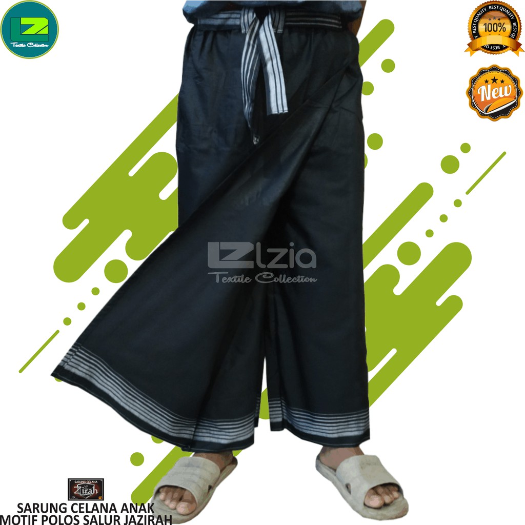 SARUNG CELANA ANAK LAKI LAKI MUSLIM MOTIF POLOS JAZIRAH