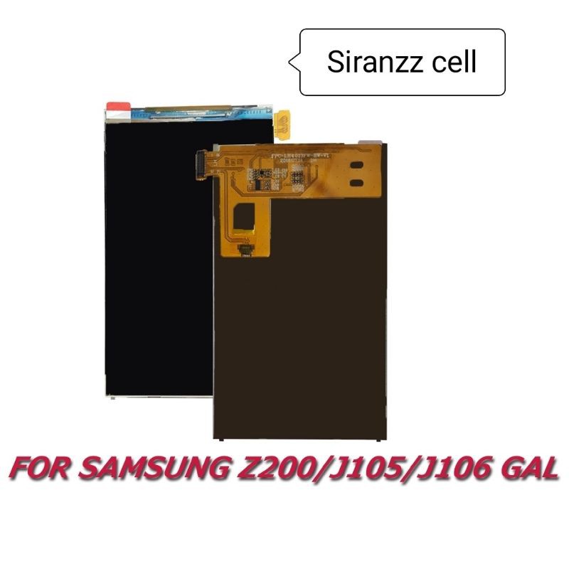 LCD SAMSUNG Z200 - J105 - J106 GAL  J1 MINI - LCD ONLY SMS ORi