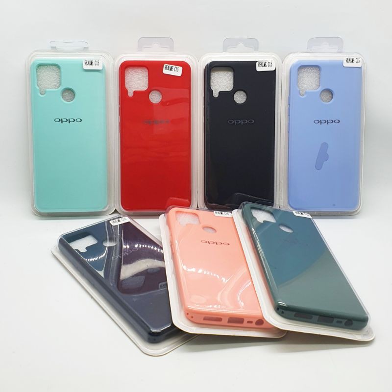 Realme C15 Silicone Macaron Case / Soft Case Dove Candy / Silicone Case