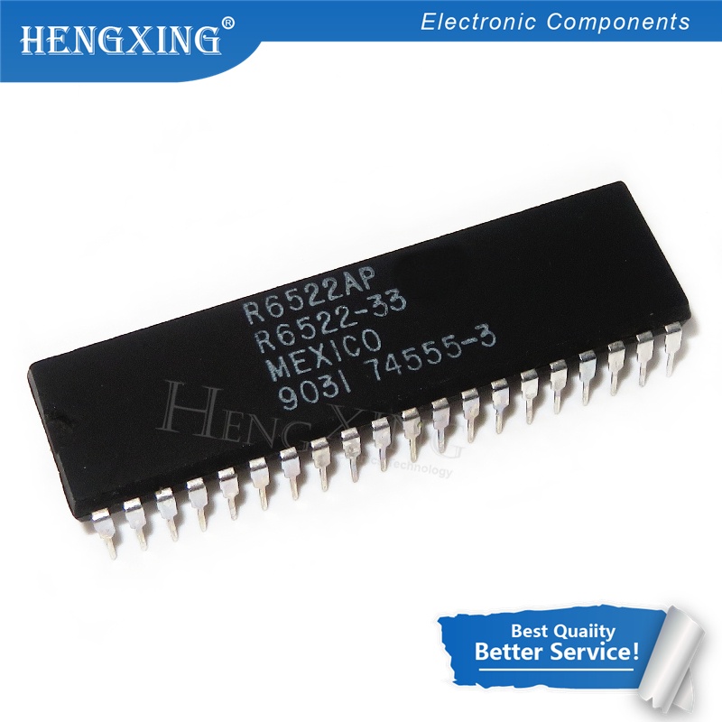 100pcs Ic R6522APE R6522AP R6522A R6522 DIP-40