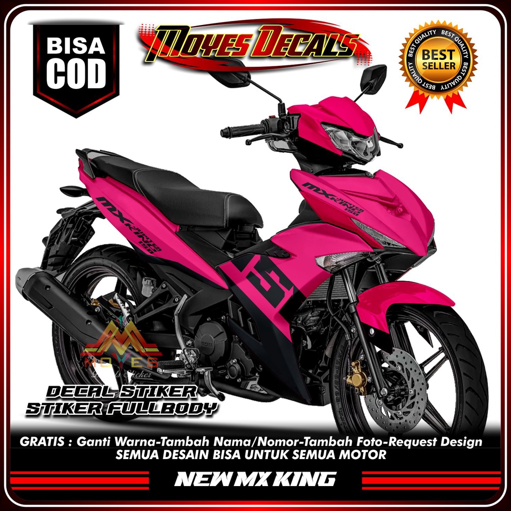 TAHAN LAMA ...!!!Decal Stiker JUPITER MX 150 King New Full Body //VARIASI Racing Keren
