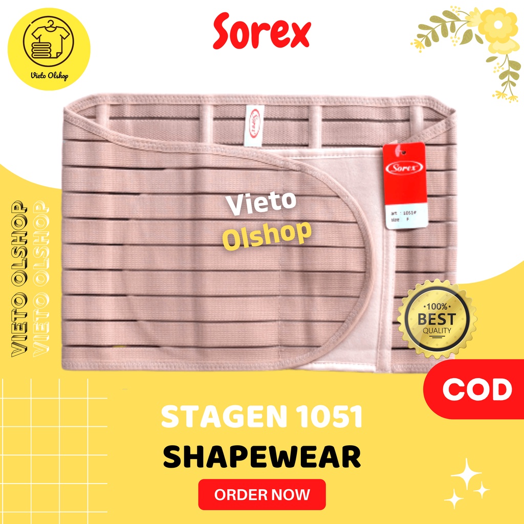 Korset Sorex Shapewear 1051 Penyangga Perut Ibu Hamil Pakaian Sabuk Pelangsing Perut Ibu Hamil Melah