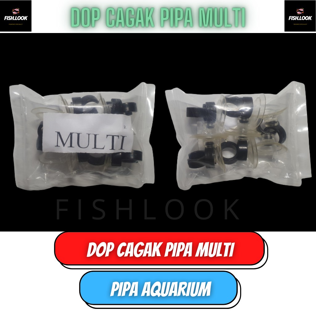 Dop Cagak Pipa multi kop pipa aquarium aquascape murah