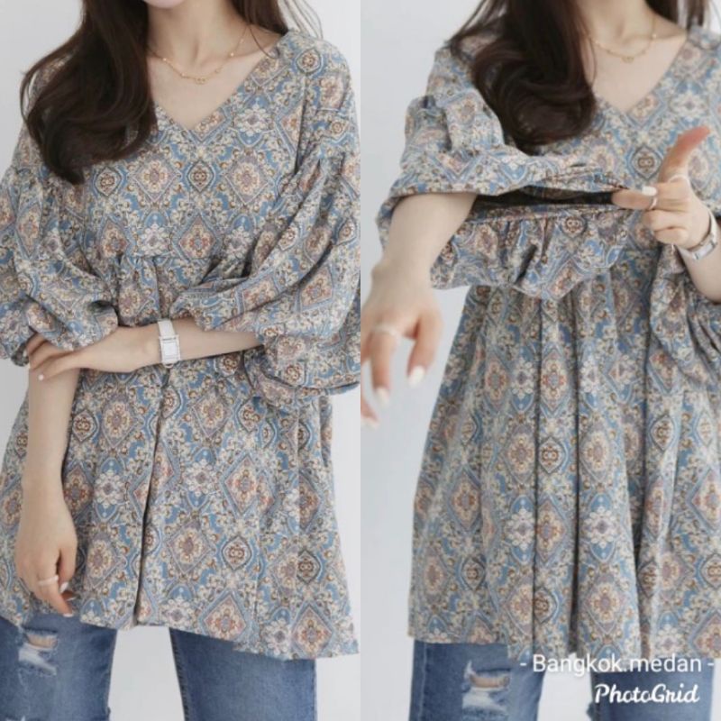 ATASAN ETNIK BATIK/TUNIK ETNIK BKK