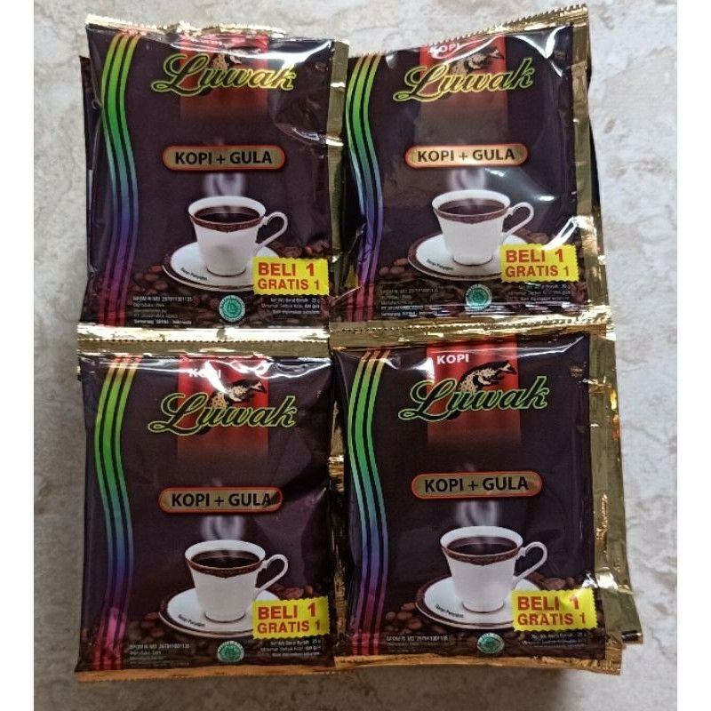 

Kopi Luwak Hitam kopi+gula Renceng