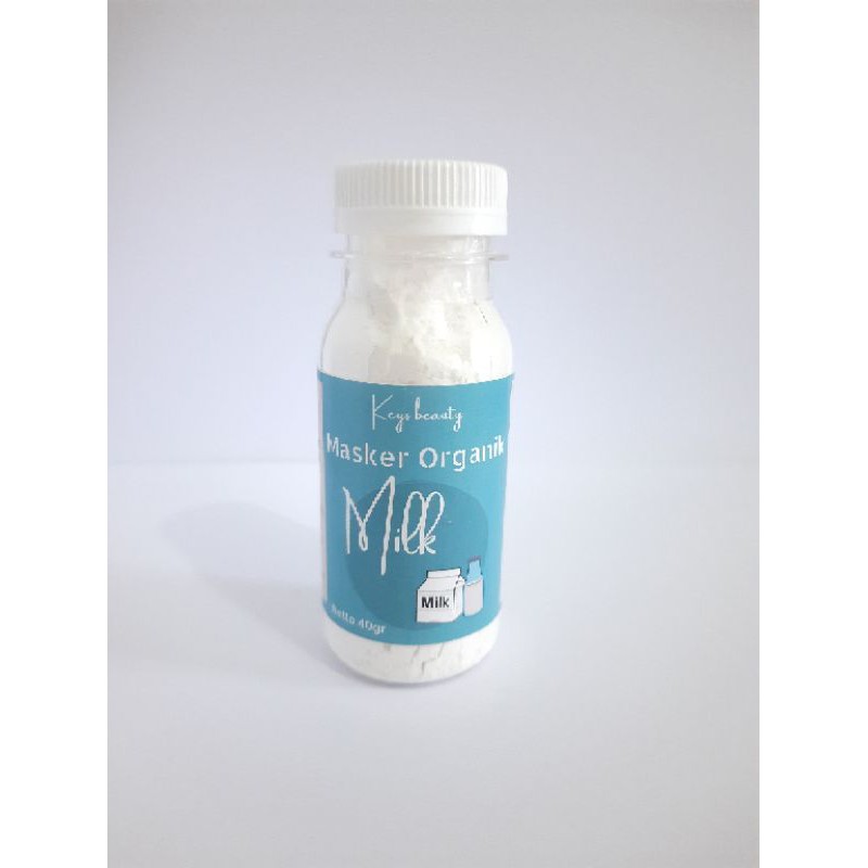 MASKER ORGANIK KEYS BEAUTY 40 GRAM-Milk Botol
