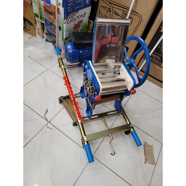 Mesin Giling Mie Pangsit+Dinamo Elektromotor Listrik