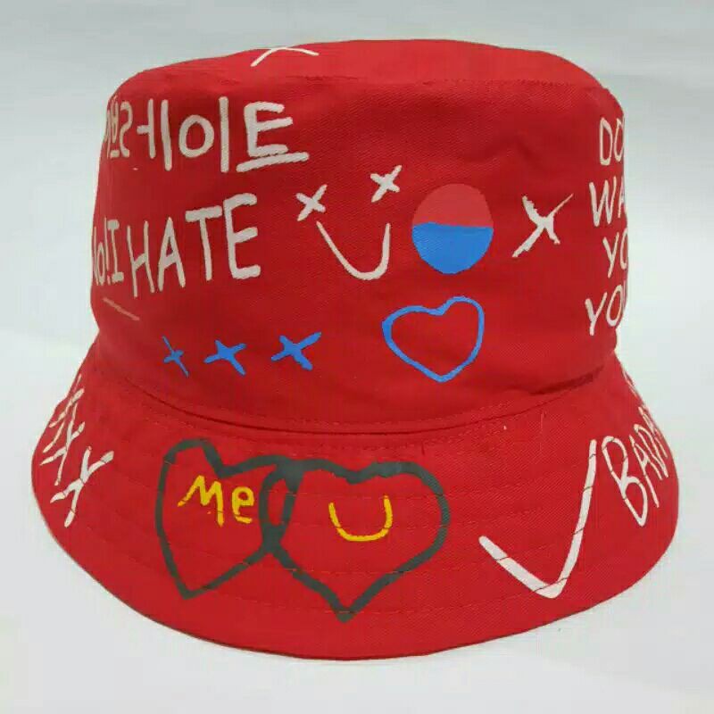 topi badas dewasa / topi butket badas dewasa / topi butket badas termurah