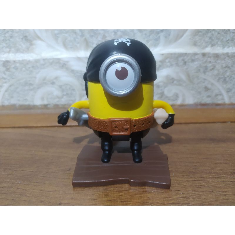 Happy Meal McDonalds McD Despicable Me Minion 2015 - Flipping Pirate Minion (Australia only, barang 