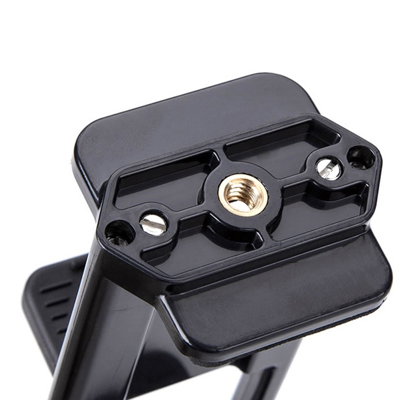 (LUCKID) Braket Holder Smartphone / Tablet Universal 2 in 1 / 4 &quot;Untuk Tripod