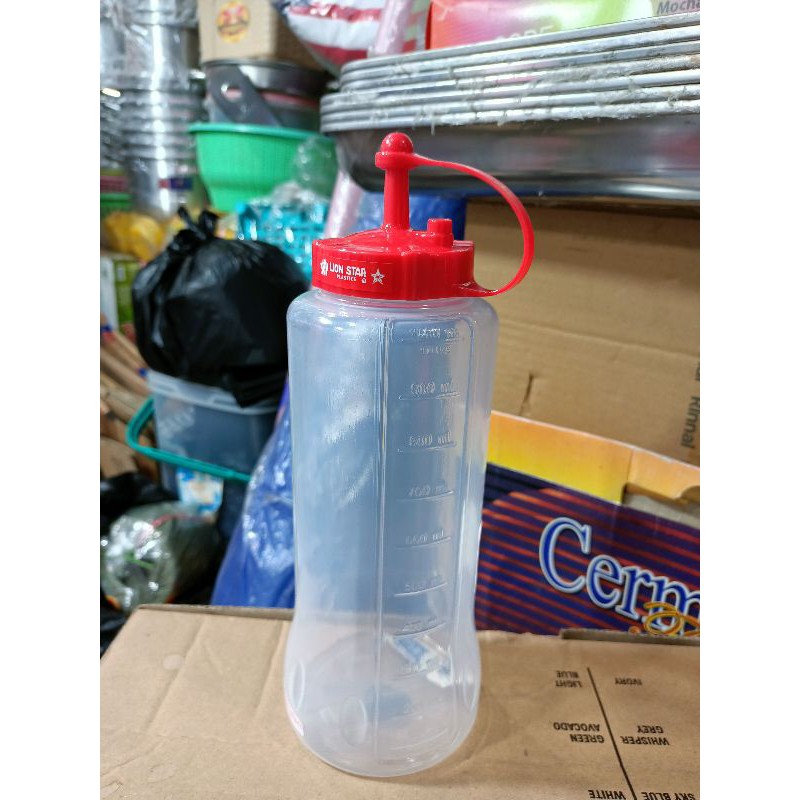 Botol Kecap / Saus 1000 ml Lion Star