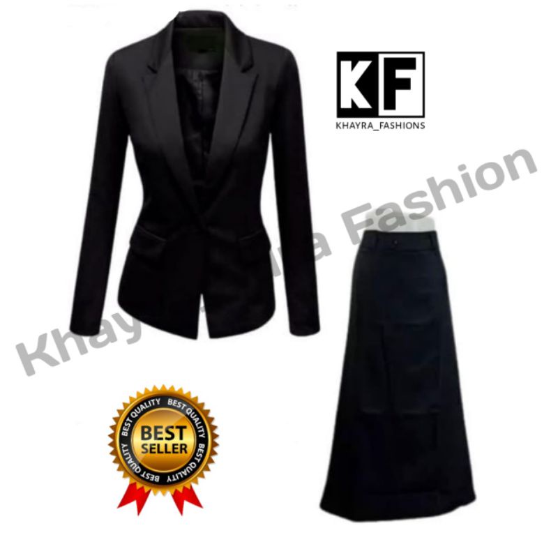 SETELAN JAS WANITA ROK/BLAZER WANITA SETELAN/JAS KANTOR SETELAN
