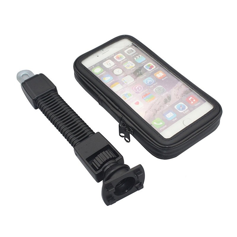 Murah Holder Hp 5.5 Inch anti Waterproof air di spion motor universal Matic Bebek