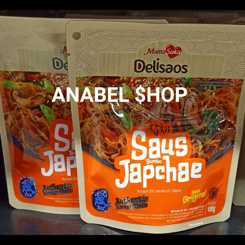 

Mamasuka Delisaos Saus Bumbu Japchae Korean Stir Vermicelli Sauce