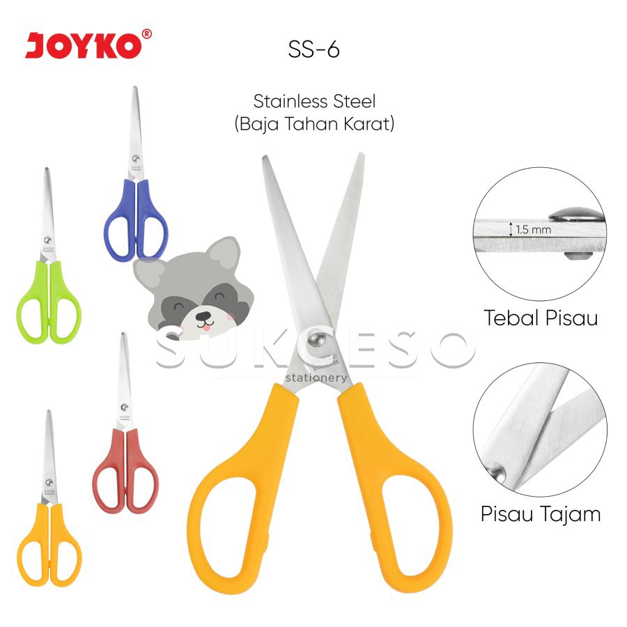 

Joyko Gunting Scissors SS-6