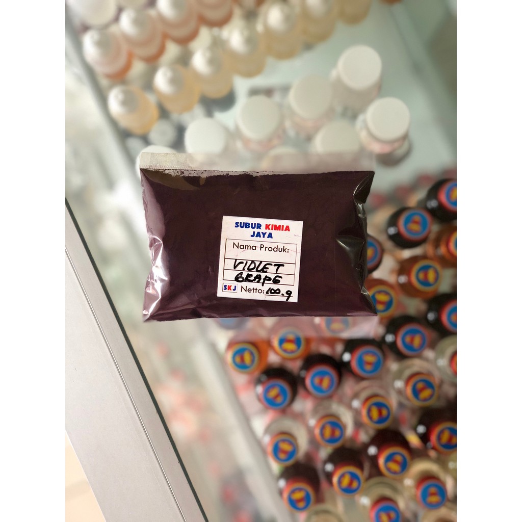 

Pewarna Makanan Bubuk Violet Grape Ungu ( 100 gram )