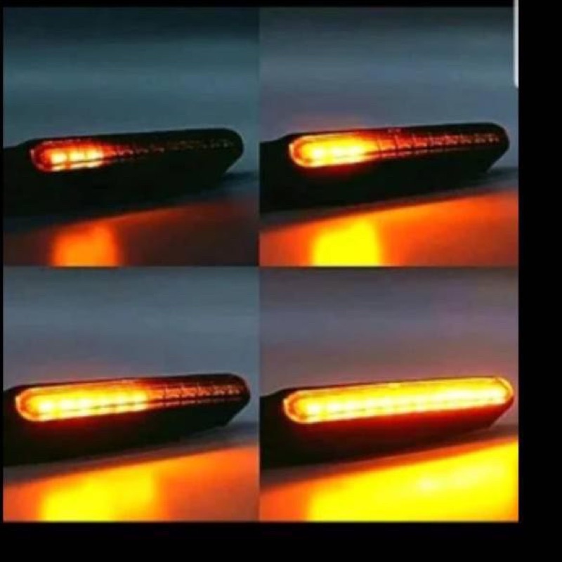 sen motor variasi running 2 warna led byson rxking vixion dtracker crf wr klx dll-1