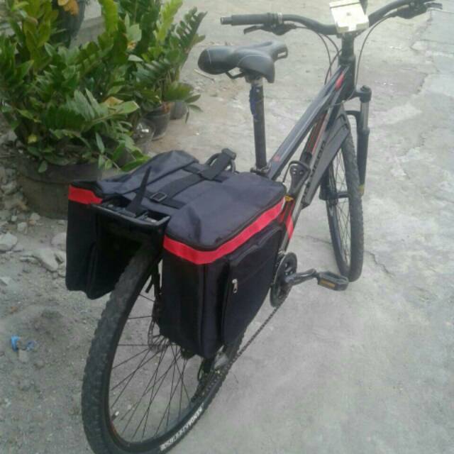 Tas sepeda belakang Side bag sepeda Tas Pannier Sepeda Tas Touring Sepeda Tas Boncengan Sepeda
