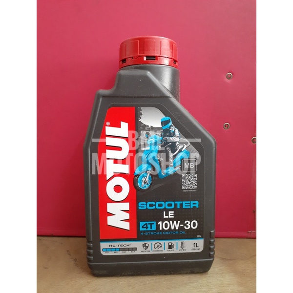 Oli Motor Matic Motul Scooter Le 10W-30 Orisinil Oli Semua Motor Matic