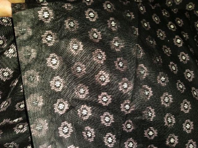 Dress Bolero Mahkota Melia Abu Batik Modern Midi Dress Kerja Seragam Kantor Pesta Kondangan