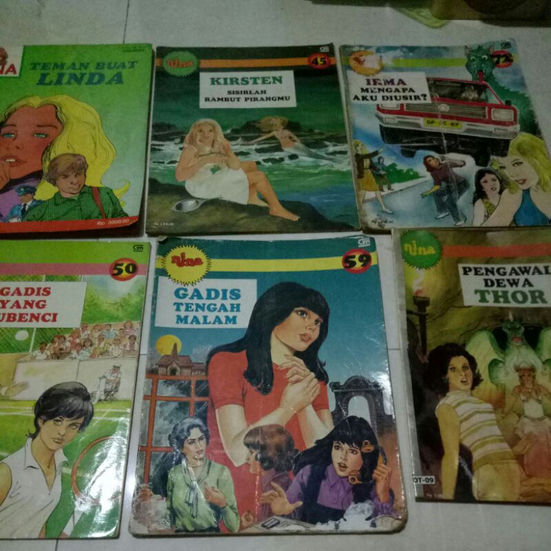 Komik Nina bekas