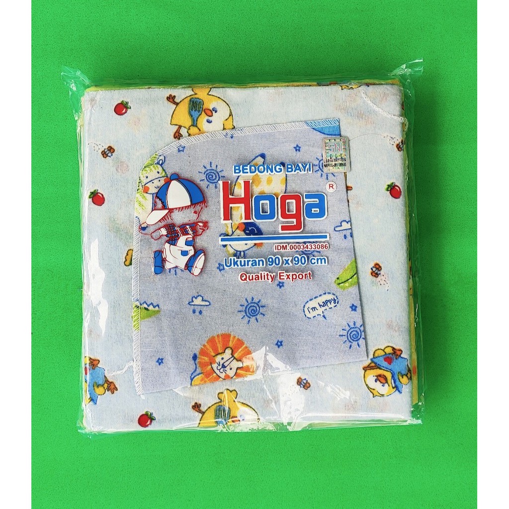 Hoga ~ 6 Pcs Bedong Bayi, Aksesoris Keamanan Bayi Quality Export // Ukuran 90 x 90 CM (L) ~ Sahabi