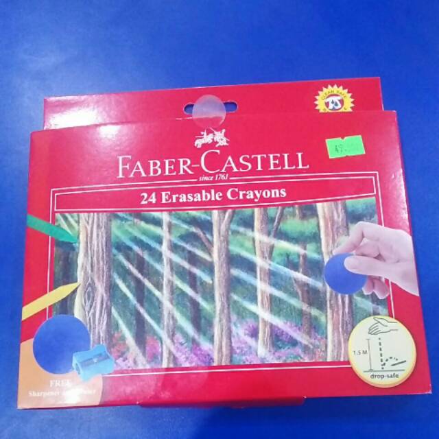 

Erasable crayons faber castell 24 warna
