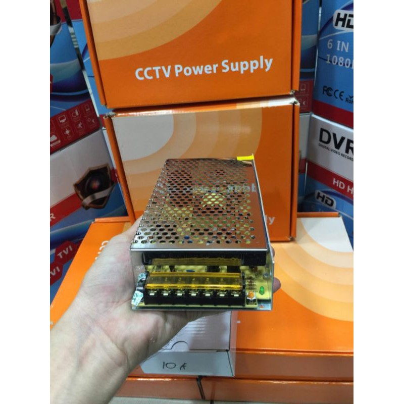 POWER SUPPLY 12V 10A JARING/SUPPLY CCTV