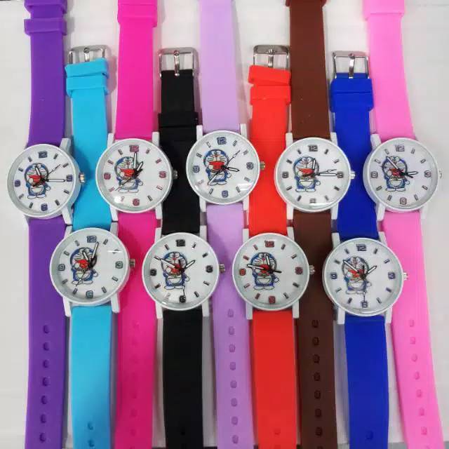 TERMURAH JAM TANGAN FASHION WANITA MOTIF DORAEMON