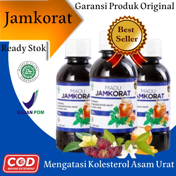 

MADU JAMKORAT ASLI 100% ATASI MASALAH KOLESTROL TINGGI, ASAM URAT, NYERI SENDI, BENGKAK OTOT, TEKANAN DARAH TINGGI, DLL