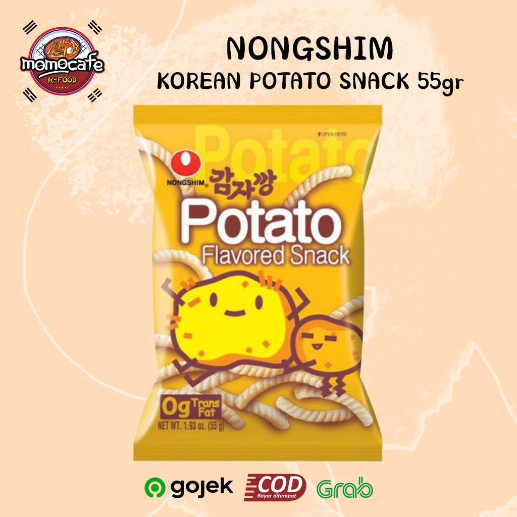

Nongshim Korean Potato Snack55 Gr - Makanan Ringan Rasa Kentang Korea