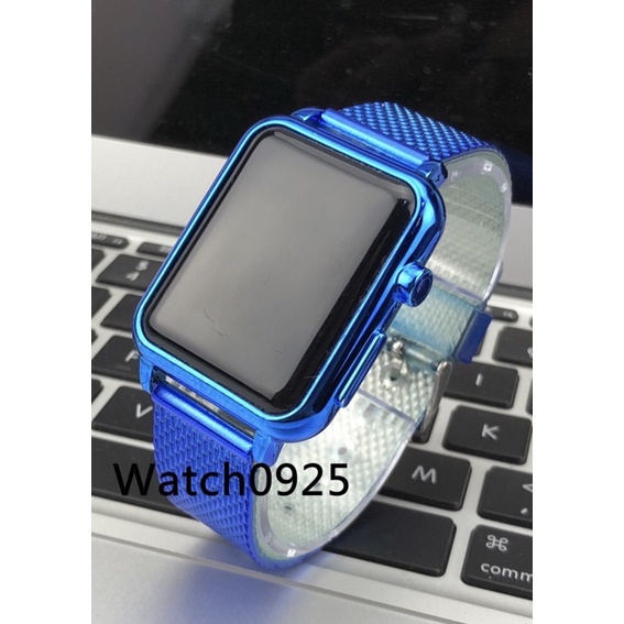 JAM TANGAN WANITA LED!! Jam tangan DIGITAL MURAH-Biru