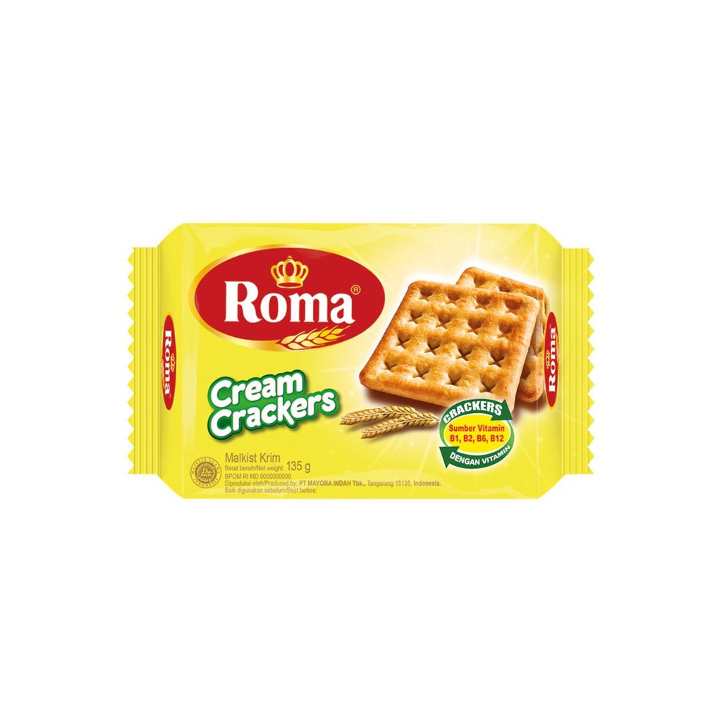 

ROMA MALKIST CREAM CRAKERS 135GR