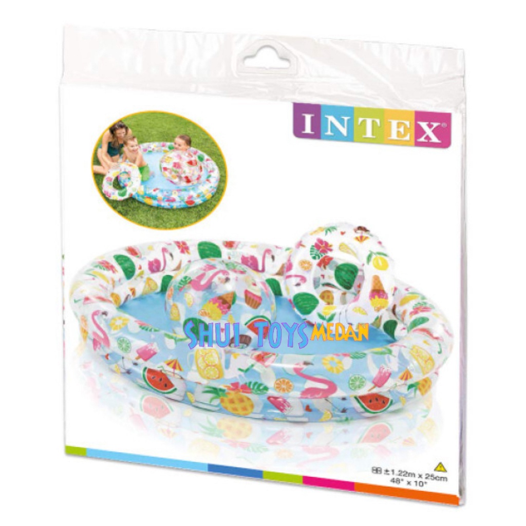 Kolam Renang Anak Intex 59460 / Kolam Renang Anak Bintang Set