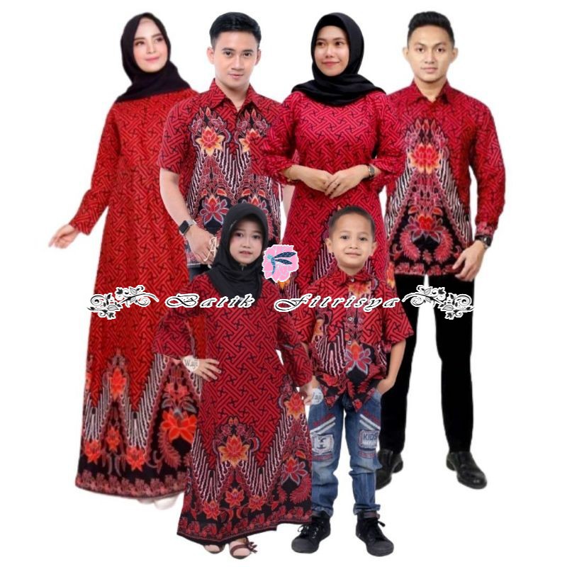 BATIK PASANGAN & KELUARGA baju imlek  keluarga  kondangan pria atasan wanita dress kemeja tunik