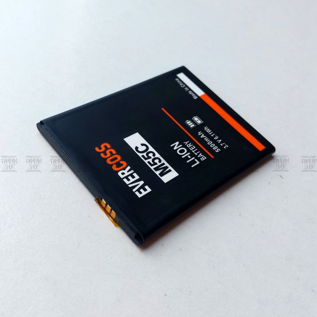 Baterai Evercoss M55C Double Power Original OEM Batre Batrai Battery Cross Evercross HP Handphone Ori