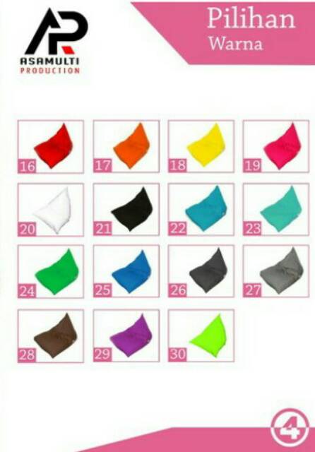 BEAN BAG TRIANGLE SIZE L WATERPROOF TERMASUK ISI