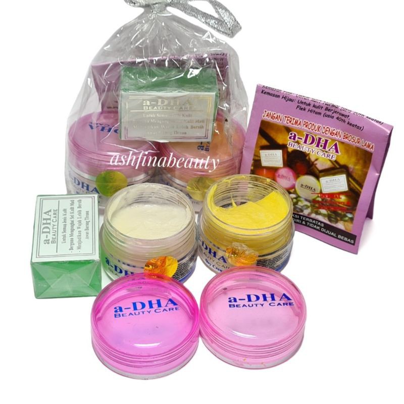 PAKET CREAM a-DHA POT PINK