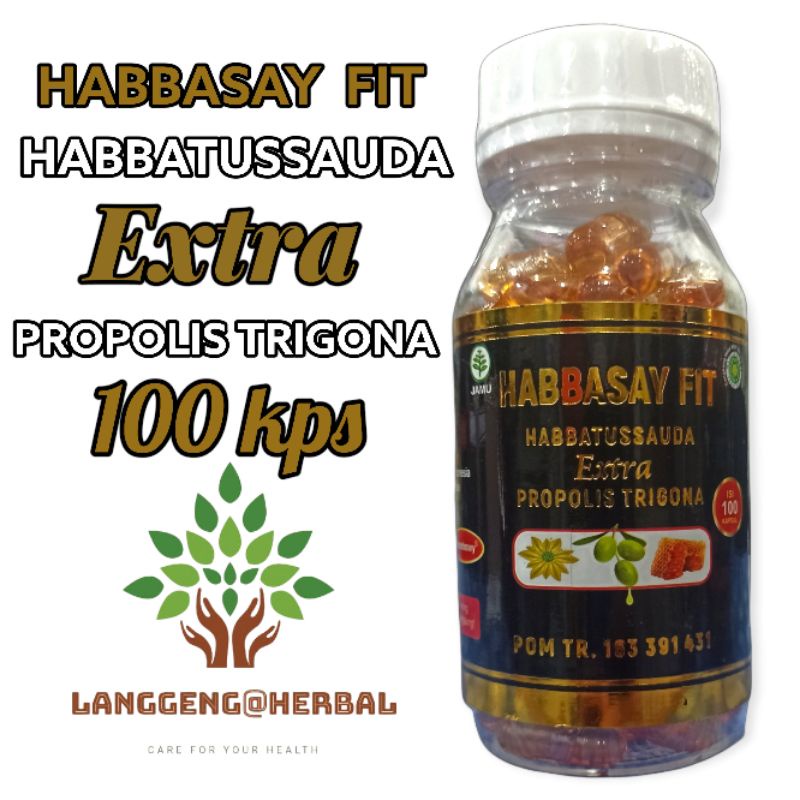 

HABBATUSSAUDA EXTRA PROPOLIS TRIGONA 100kps | HABBASAY FIT