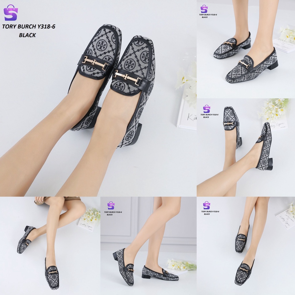 SEPATU LOAFERS LOW HEELS Y318-6