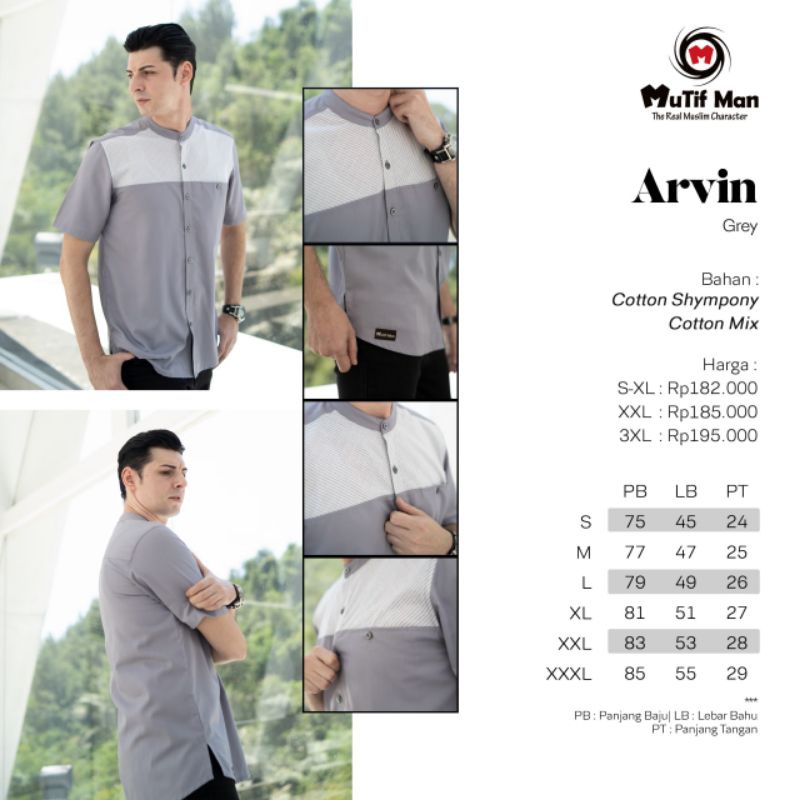 SARIMBIT MUTIF ATHIRA SILVER GREY ARVIN SILVER GREY EXELLE ARDILAH GAMIS ATHIRA