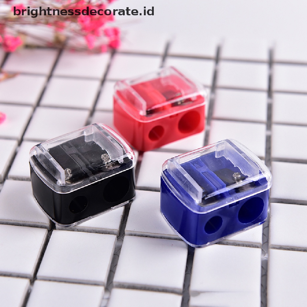 Rautan Pensil Alisbibireyeliner 2 Lubang Presisi Untuk Makeupkosmetik Wanita