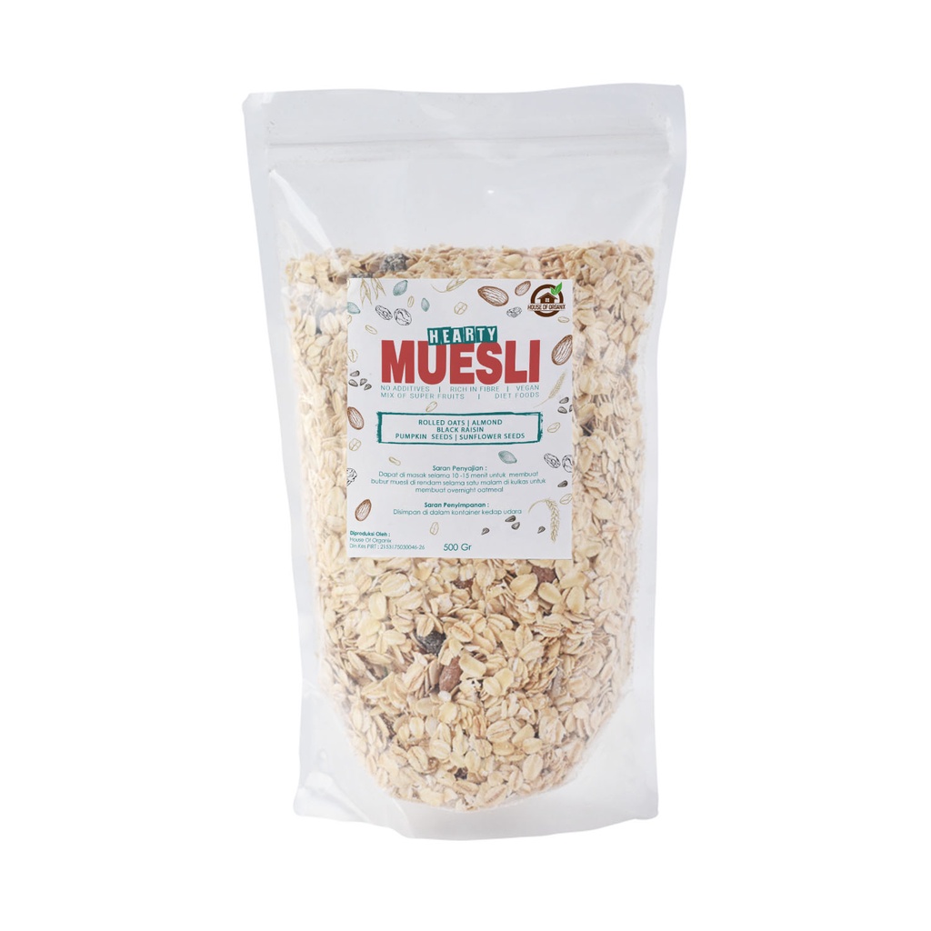 Hearty Muesli 500gr